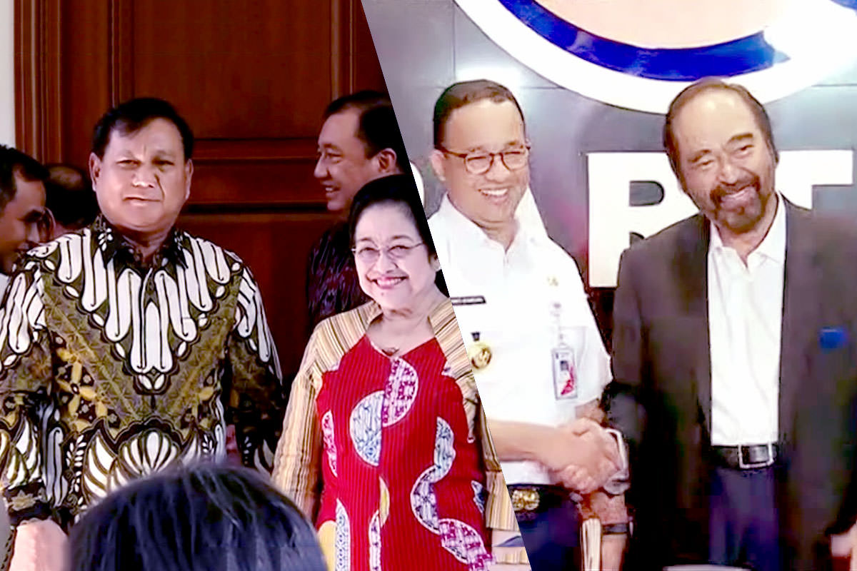 Megawati Jamu Prabowo, Surya Paloh Jamu Anies untuk Bangsa dan Negara